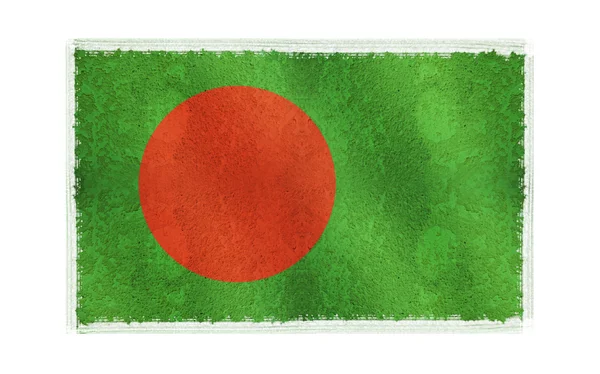 Bandiera del Bangladesh sullo sfondo — Foto Stock