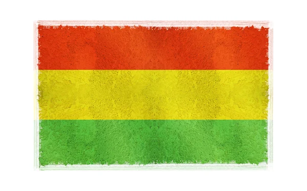 Bandera de Bolivia en el fondo — Foto de Stock