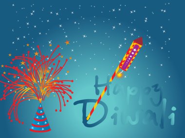 Firework background Vector design5 clipart