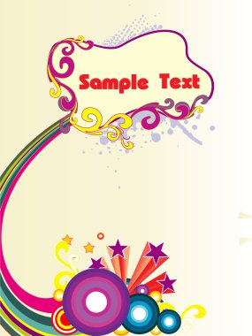 Fireworks background design1 clipart