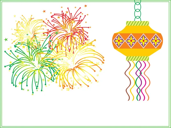 Background for diwali — Stock Vector