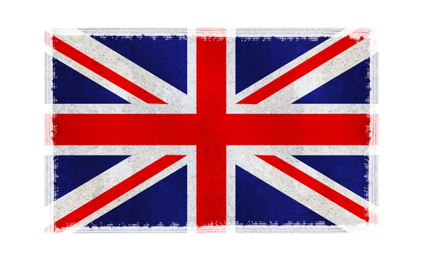 Bandera de Inglaterra en segundo plano — Foto de Stock