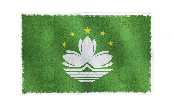 Flag of Macau on background — Stock Photo, Image
