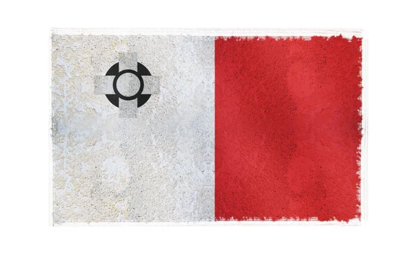 Флаг Мальты на заднем плане — стоковое фото