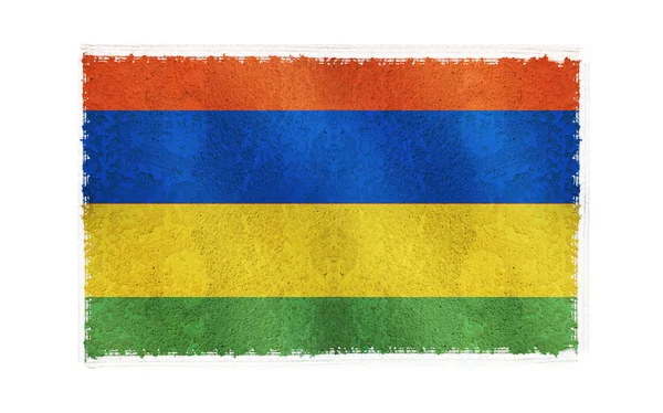 Flag of Mauritius on background — Stock Photo, Image