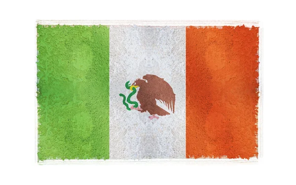 国旗的墨西哥背景 — 图库照片