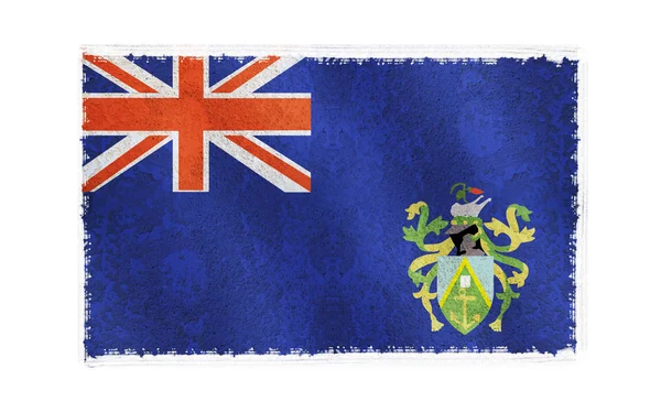 Vlag van pitcairn island op achtergrond, — Stockfoto