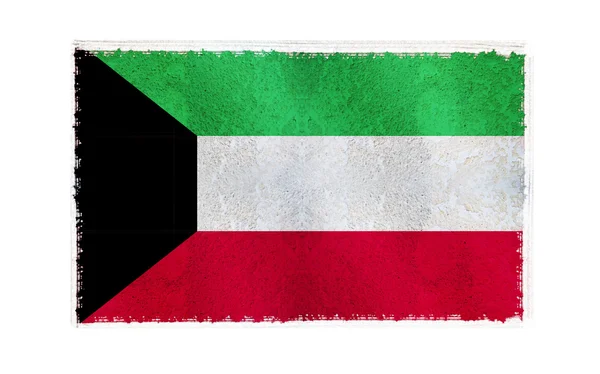 Flag of Kuwait on background — Stock Photo, Image