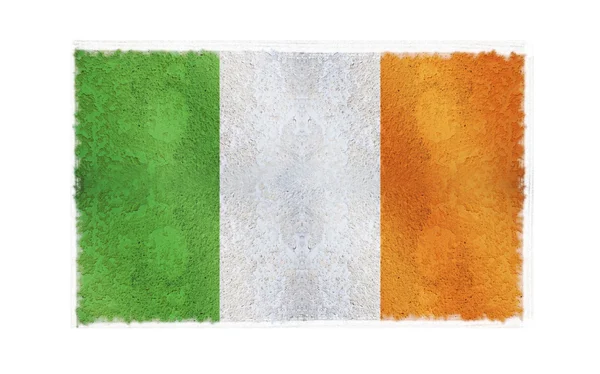 İrlanda bayrağı arka plan üzerinde — Stok fotoğraf