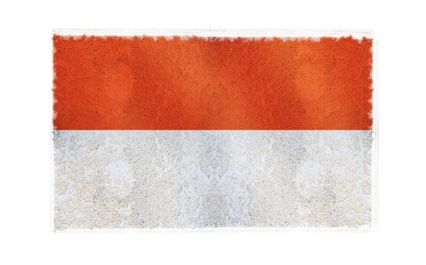 Indonesiens flag på baggrund - Stock-foto