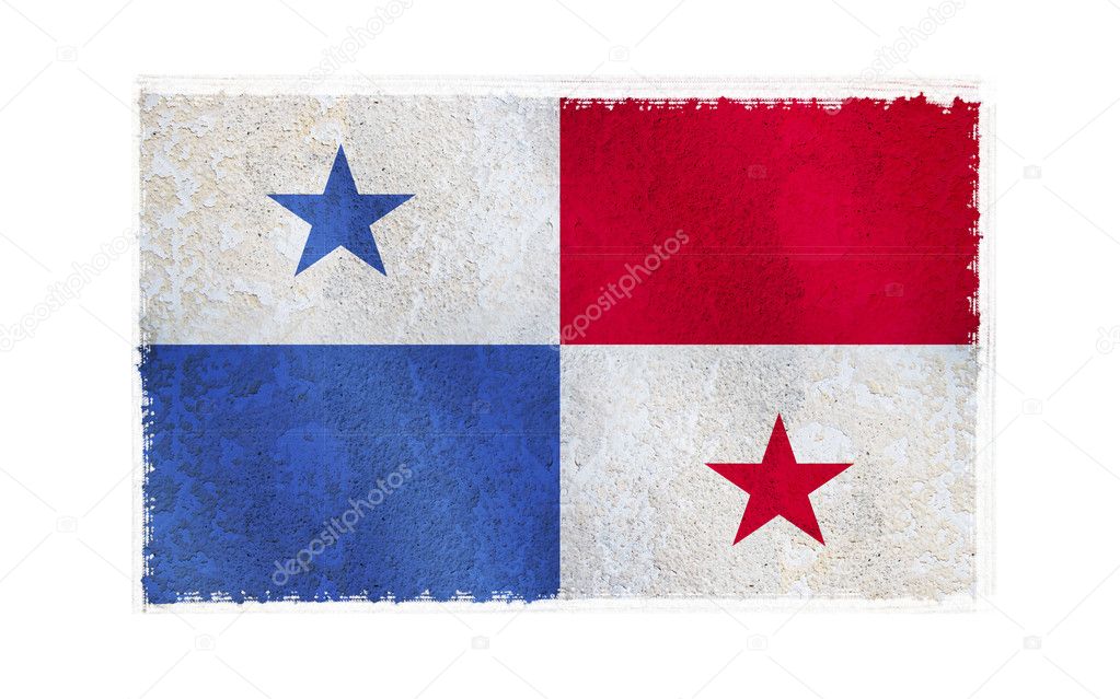 Flag of Panama on background – Stock