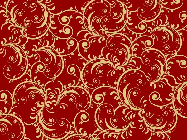Illustration vectorielle motif floral — Image vectorielle