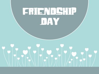 Friendship day illustration clipart
