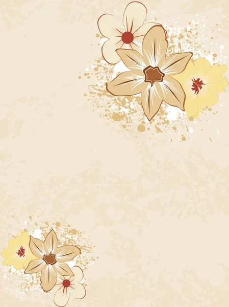 Textura fondo con floración — Archivo Imágenes Vectoriales