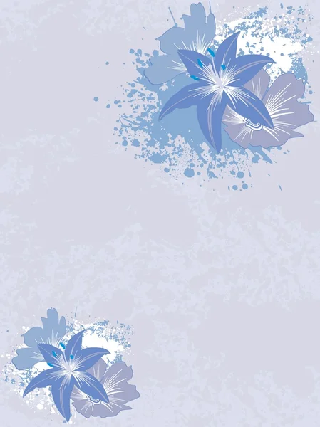 Textur bakgrund med blom — Stock vektor
