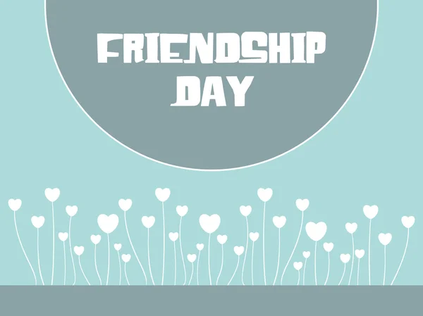 Friendship day illustration — Stock Vector