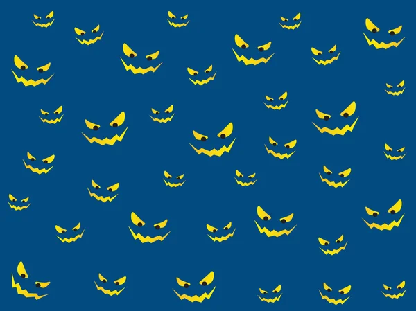 Strano foglio vettoriale di Halloween 48 — Vettoriale Stock