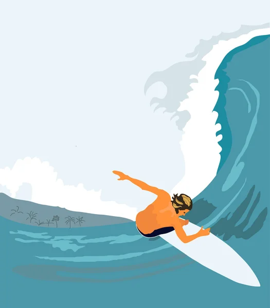 Surfing — Wektor stockowy
