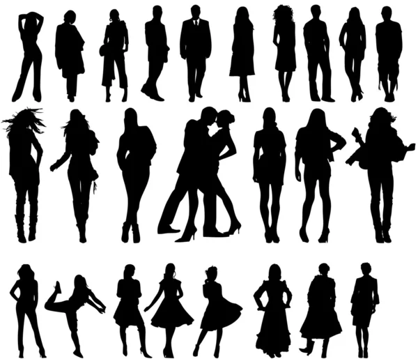 Groei silhouet Vector Art Stock Images | Depositphotos