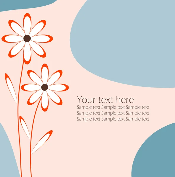 Vector floral arka planlar — Stok Vektör