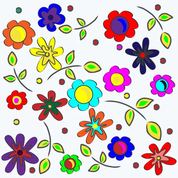 Вектор квіткові фону — стоковий вектор