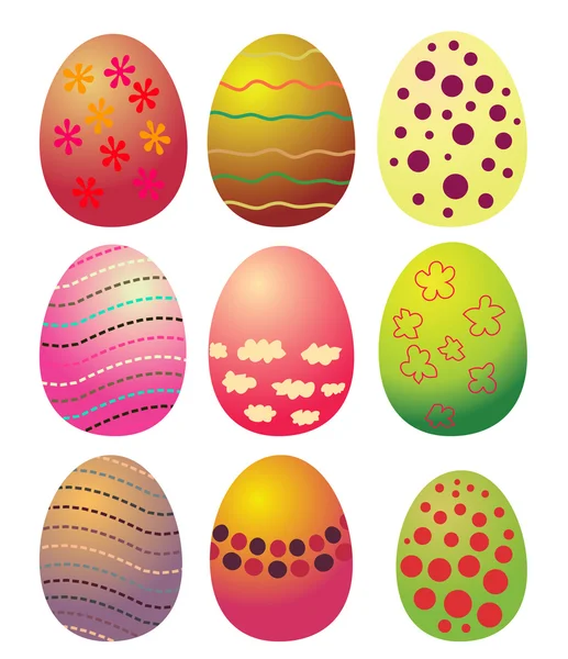 stock vector Easter eggs