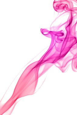 Abstract pink smoke clipart