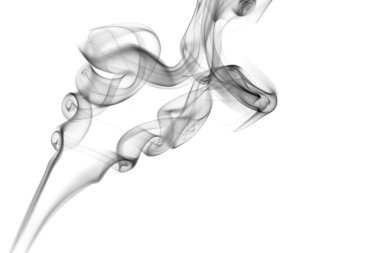 Abstract grey smoke background clipart