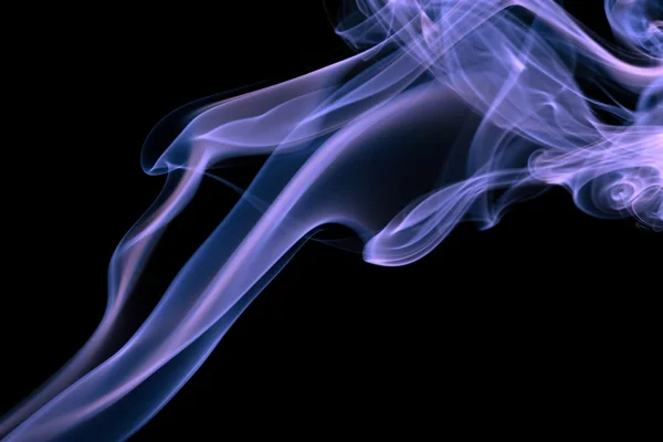 抽象的蓝色烟雾 — 图库照片
