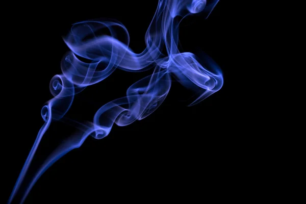 Abstrakter blauer Rauch Hintergrund — Stockfoto
