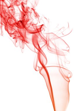 Abstract red smoke background clipart