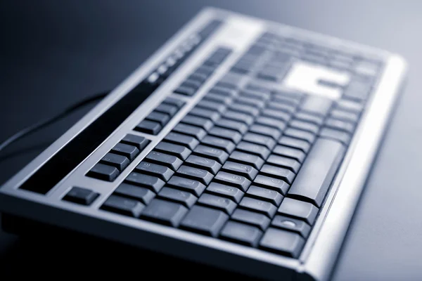 Абстрактная тёмная клавиатура — стоковое фото