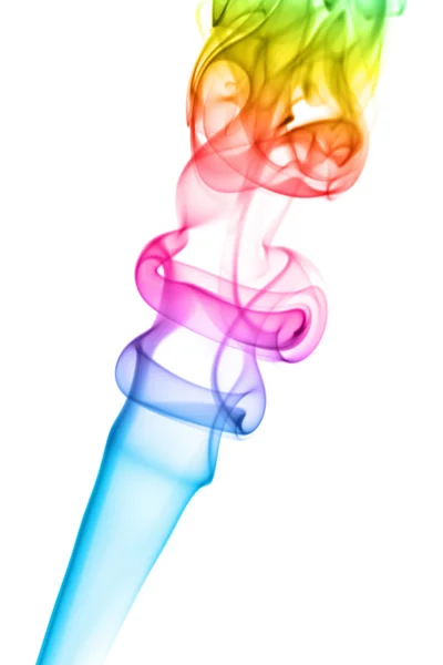 Abstrakte Raibow Rauch Hintergrund — Stockfoto