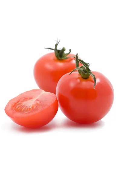 Стиглих помідорів, ізольовані — стокове фото