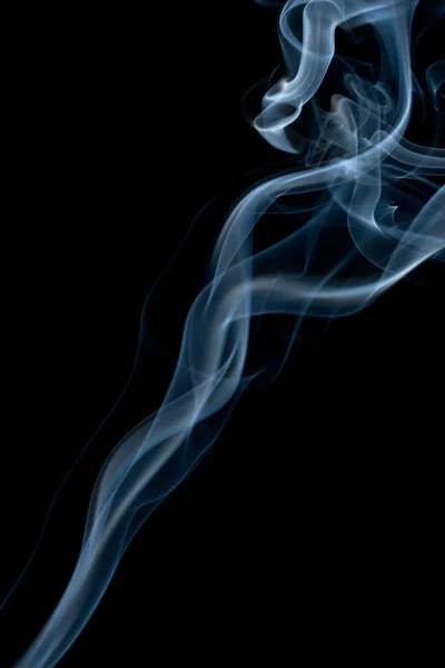 Streszczenie niebieskim tle dymu — Zdjęcie stockowe