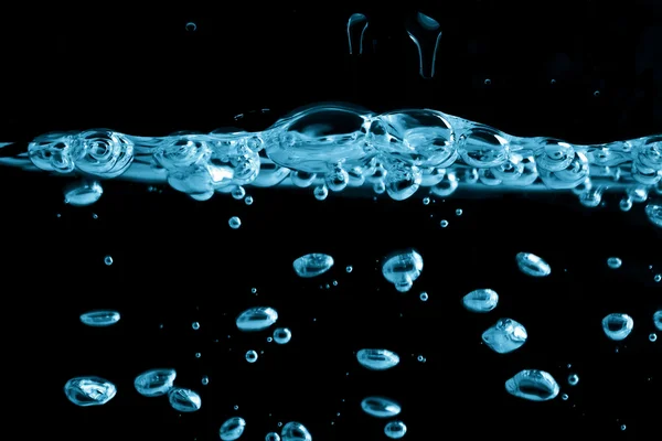 Fundo de bolhas de água abstrato — Fotografia de Stock