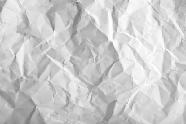 Krossad vit papper — Stockfoto