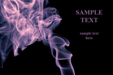 Abstract smoke background clipart