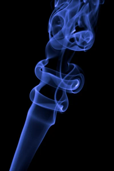 Abstract blue smoke background — Stock Photo, Image