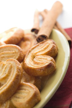 Spiced cookies isolated