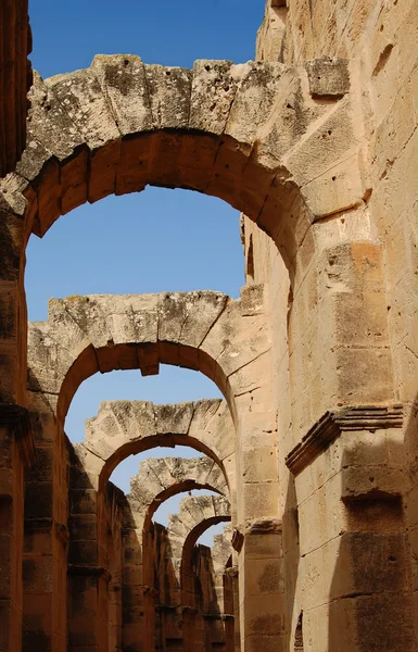 Coliseum el jem — Stok fotoğraf