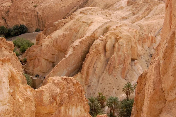 Oasis montagneuse en Tunisie — Photo