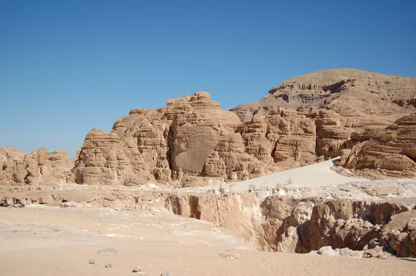 Canyon blanc en Egypte — Photo