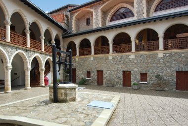 Monastery Kykkos in Cyprus clipart