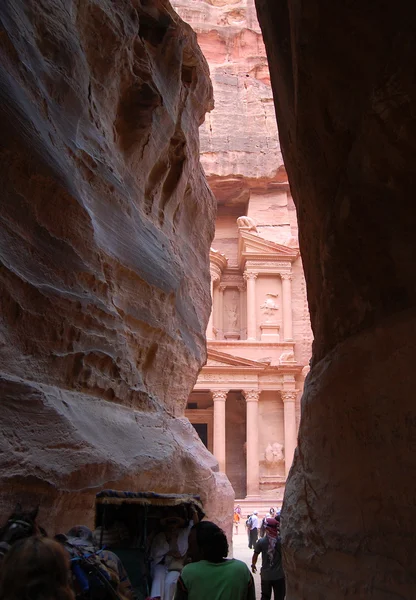 Petra w Jordanii. Sanktuarium — Zdjęcie stockowe
