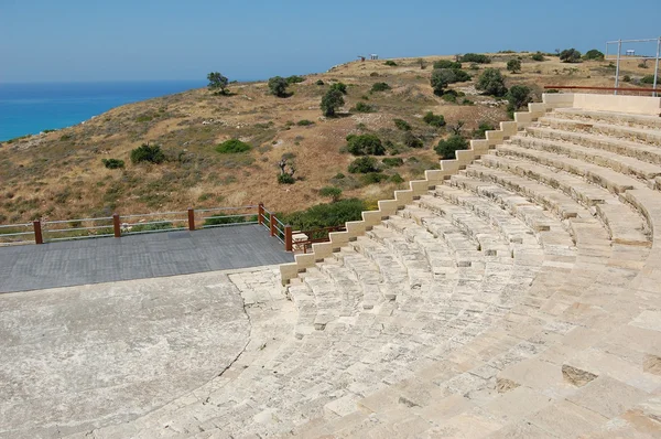 ギリシャ ローマの円形劇場キュリウム — ストック写真