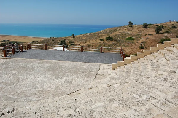 Greek-Roman amphitheater Curium — Stock Photo, Image