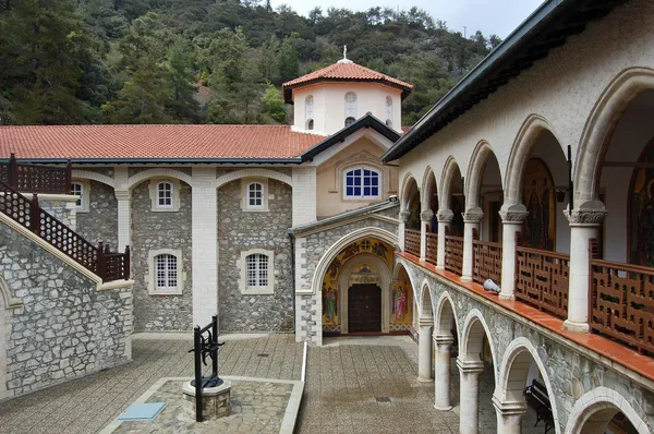 Monastery Kykkos in Cyprus Royalty Free Stock Images