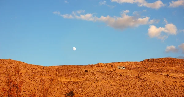 Passe de montagne sur la route de Petra — Photo