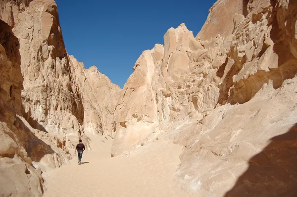 Білий Каньйон в Єгипті — стокове фото